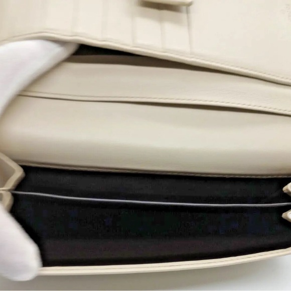 GUCCI GUCCISIMA PRINCY OFF WHITE CONTiNENTAL LONG WALLET - Picture 5 of 14